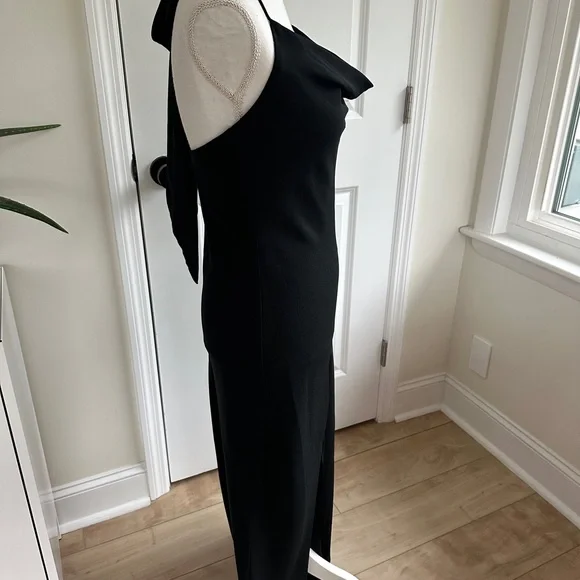 Cushnie Sleek Black Backless Dress - Picture 5 of 7